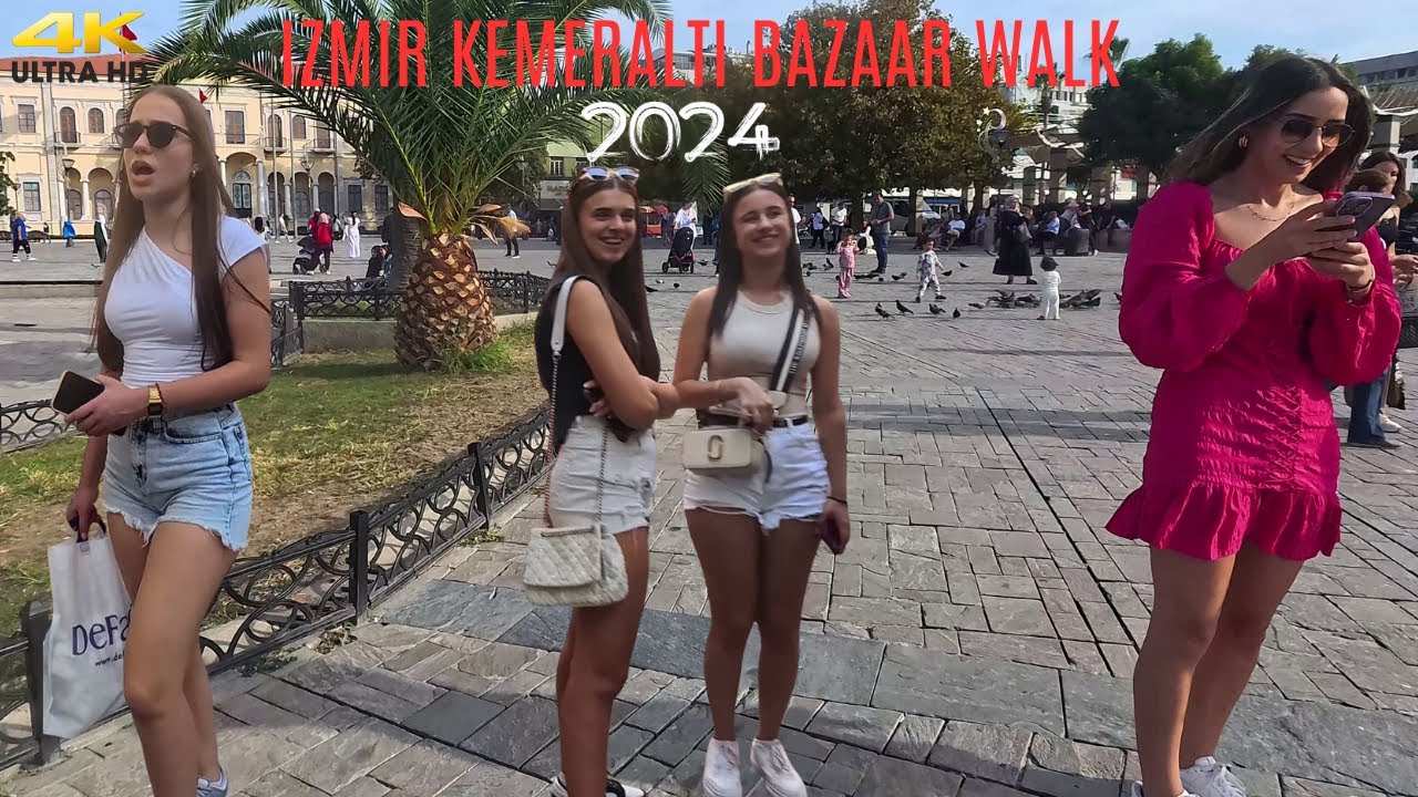 IZMIR KEMERALTI 2024 Walking Tour | 4k UHD 60fps | İZMİR TÜRKİYE