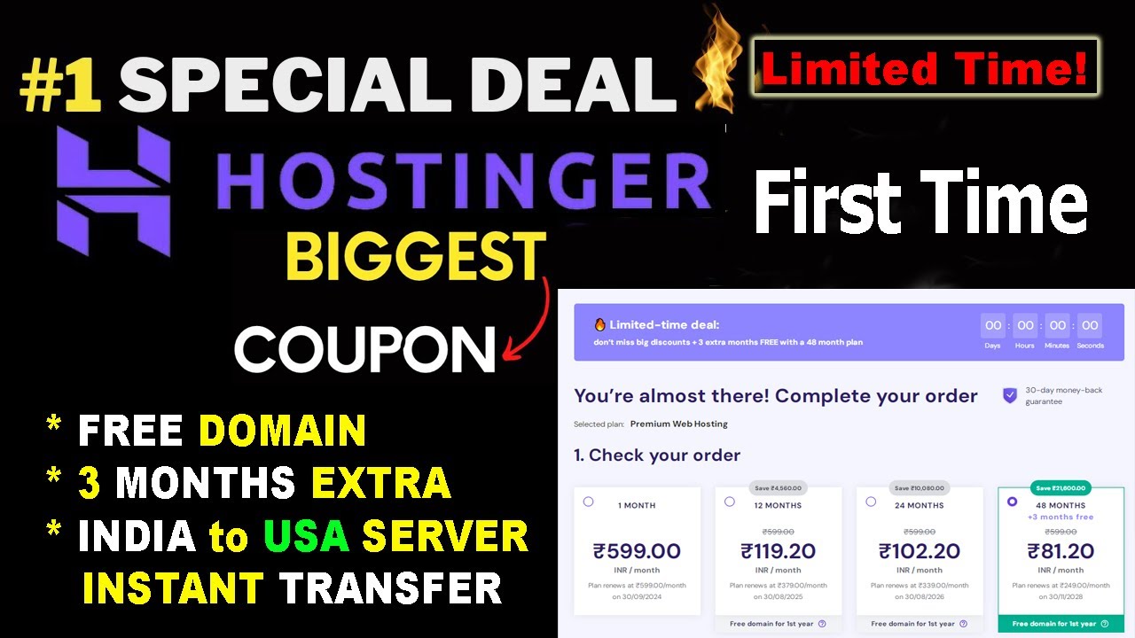 Copy of Hostinger Coupon Code 2026 | Hostinger promo code 2026