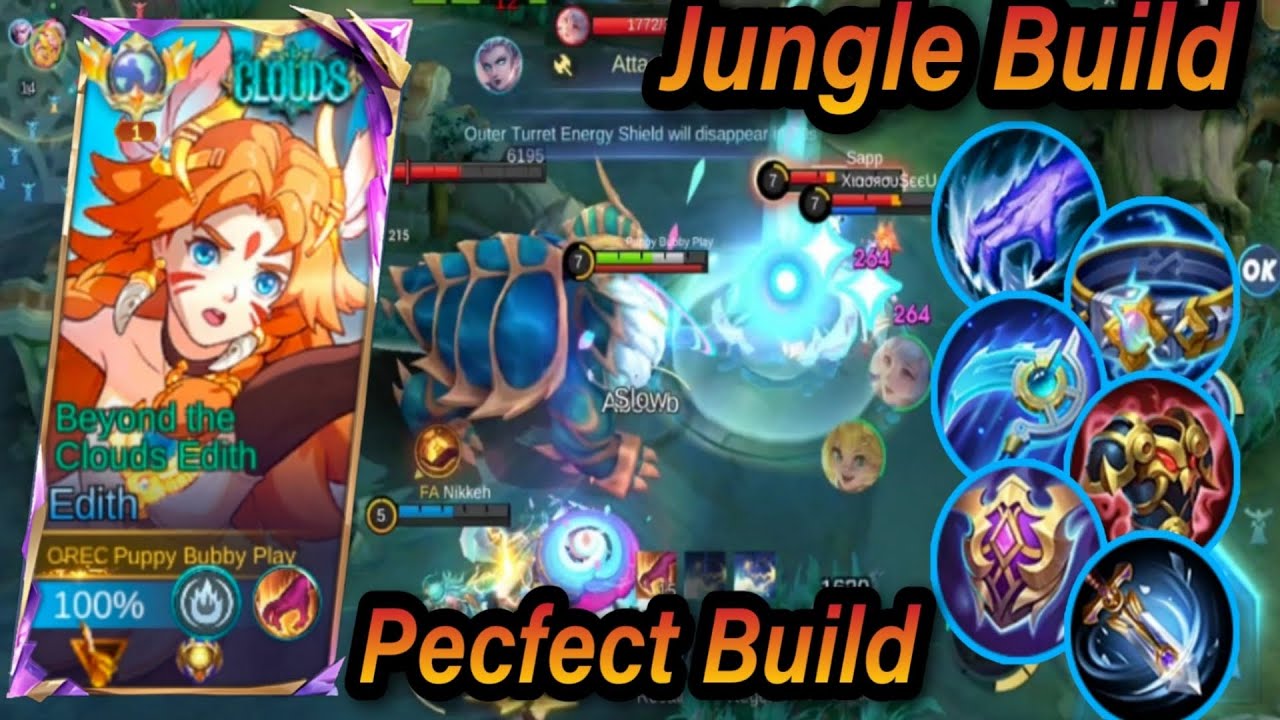 MRO FINALS 🔥 || EDITH JUNGLE BUILD INSANE DAMAGE 😱|| EDITH GAMEPLAY RISING OPEN (MLBB)