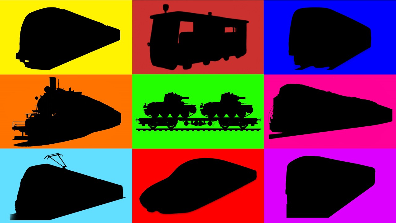 Surprise Spin: Subway, Steam locomotive, Shinkansen, Intercity, Monorail, Tram, Container Train