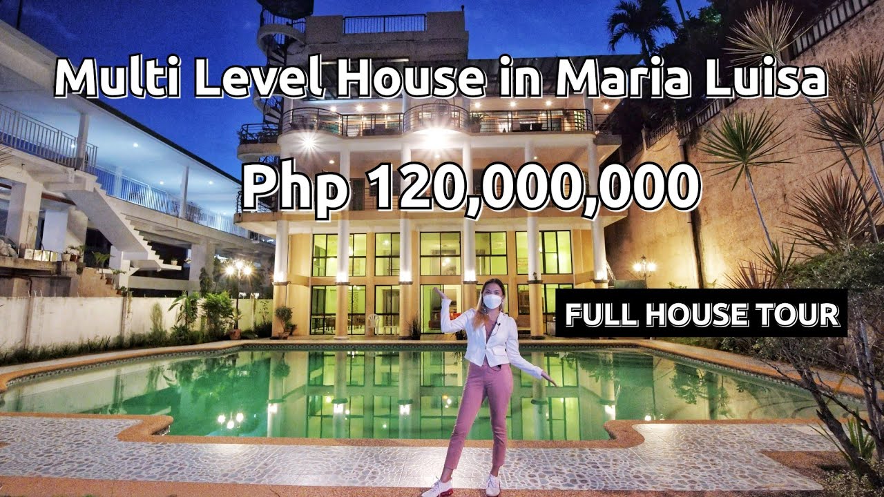 (SOLD)   Check Out This Massive Multi-Level Luxury House in Maria Luisa Cebu!