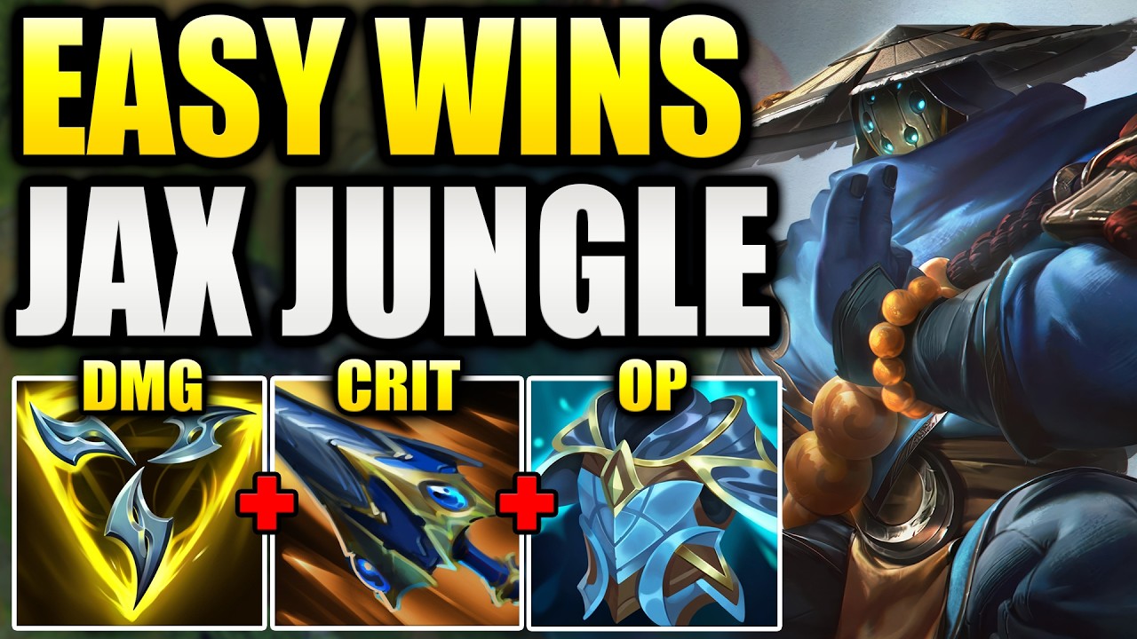 HOW TO ABUSE JAX JUNGLE TO CLIMB FAST! (Easy Wins)