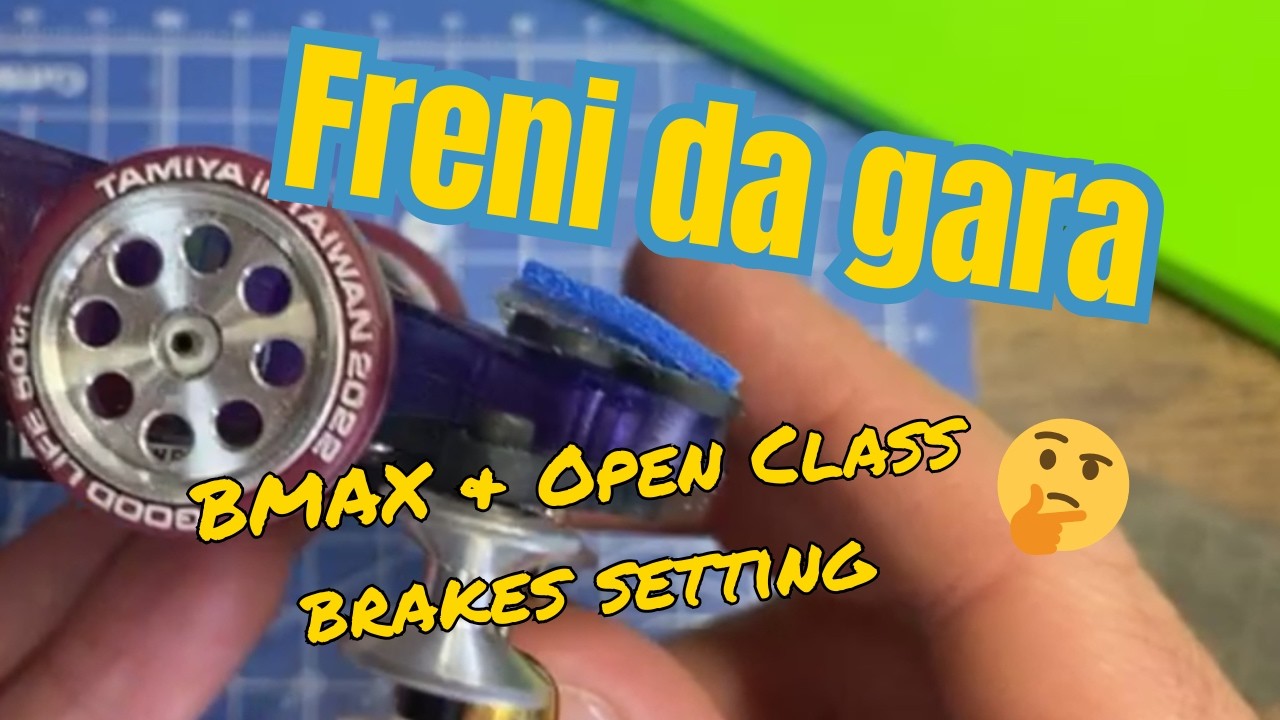 Freni Mini4wd: Tutto quello che devi sapere (BMAX & Open class) | Brakes Mini4wd ENG sub