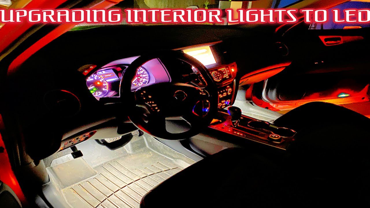 2017-2020 Nissan Pathfinder Interior LED lights upgrade