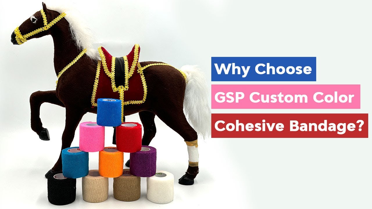Why Choose GSP Custom Color Cohesive Bandages? - Elastic Bandage Wrap