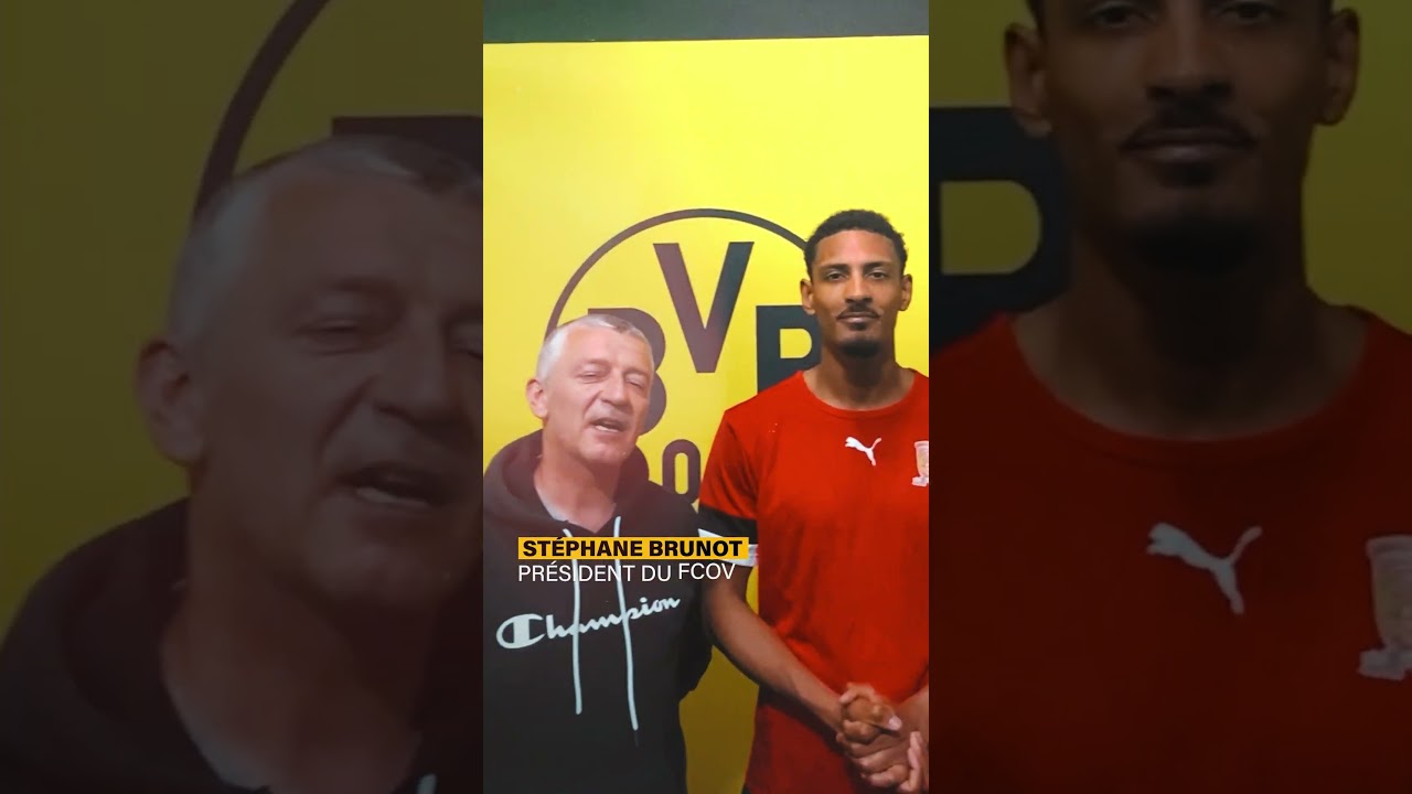 S&eacute;bastien Haller &agrave; Vigneux-sur-Seine