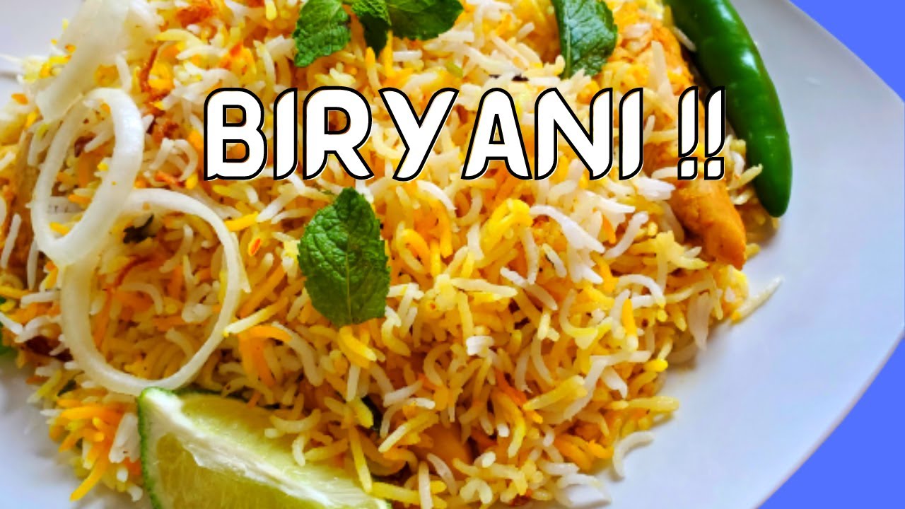 Chicken Biryani | authentic taste in an easy way | by Syrian Recipes.