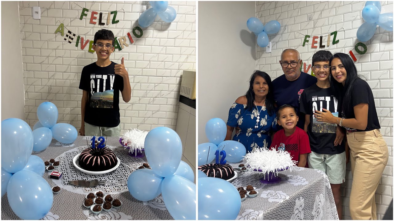 Vlog: NIVER DO NYCOLLAS 12anos - Jessica Vasconcelos