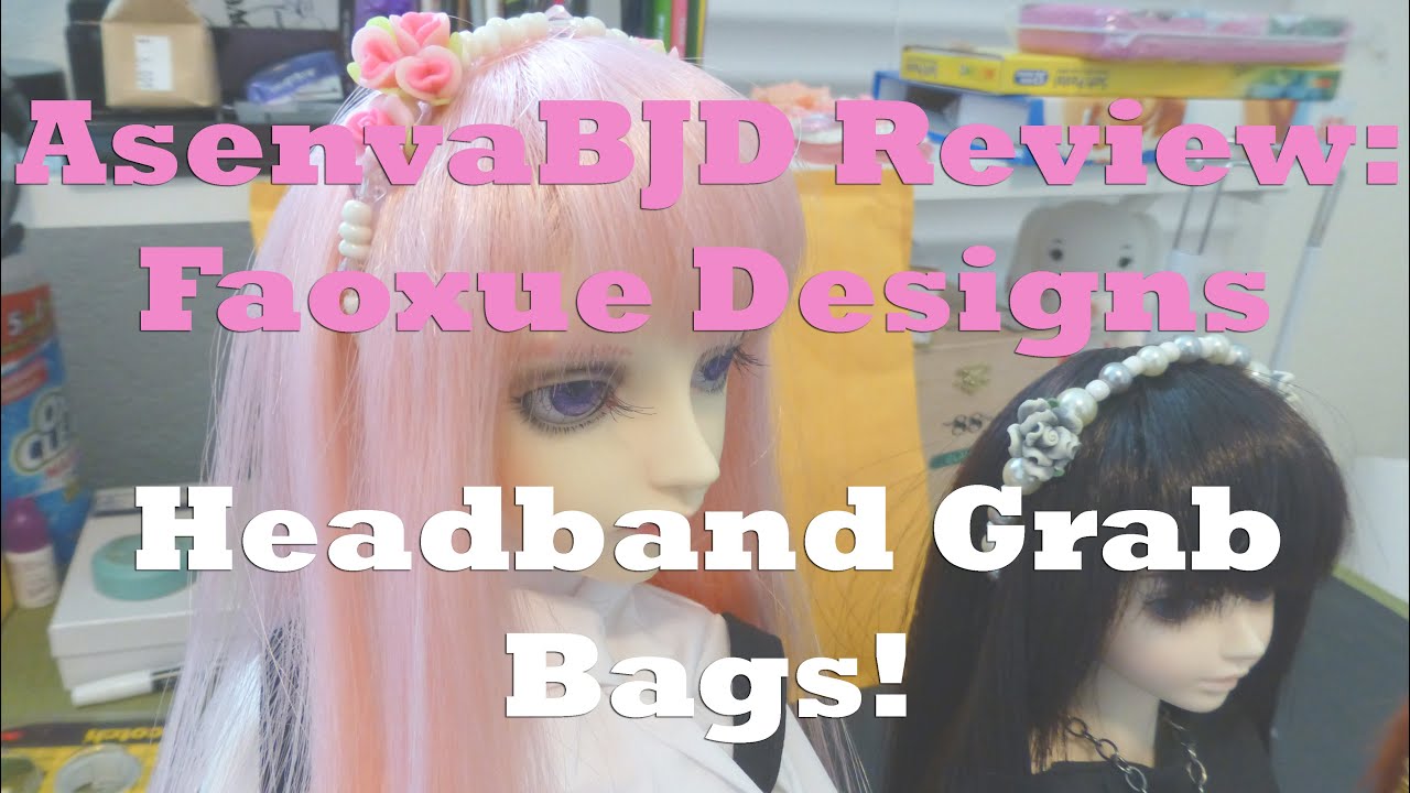AsenvaBJD Review: Faoxue Designs Headbands