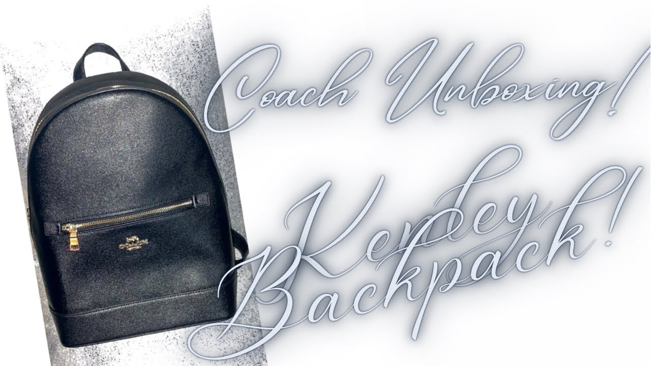 Coach Unboxing 2021 | Kenley Backpack | NaturallyNesh
