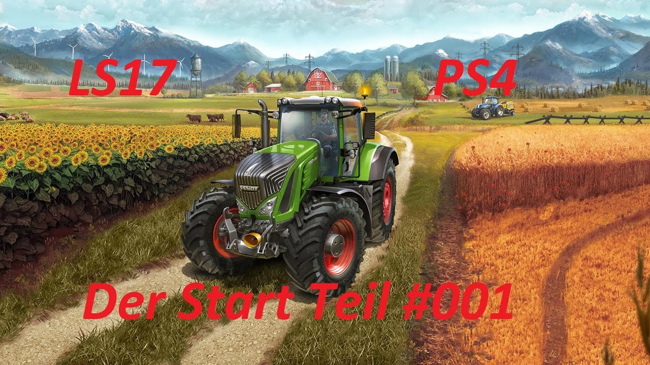 LS17 PS4 Der Start erste Erkundungen #01 Farming Simulator 17
