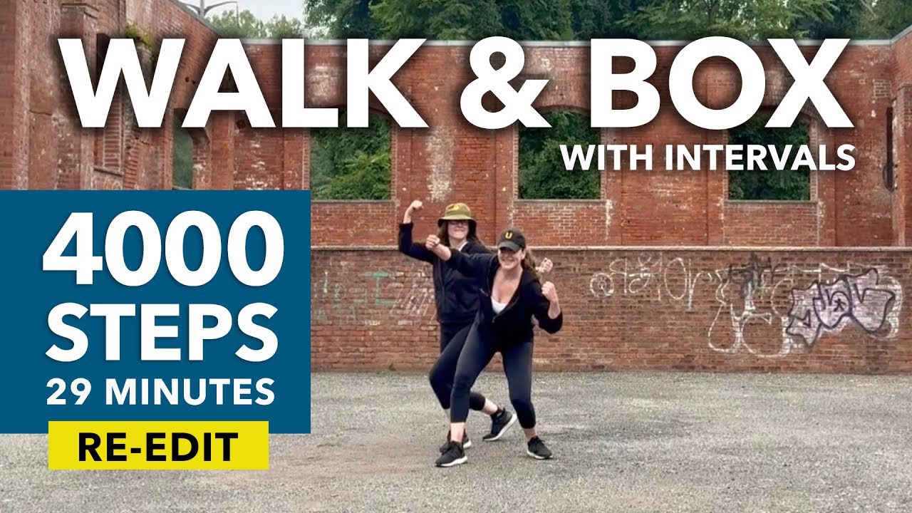 Walk + Box [Re-Edit] Workout #28 🔥 Fun & Sweaty
