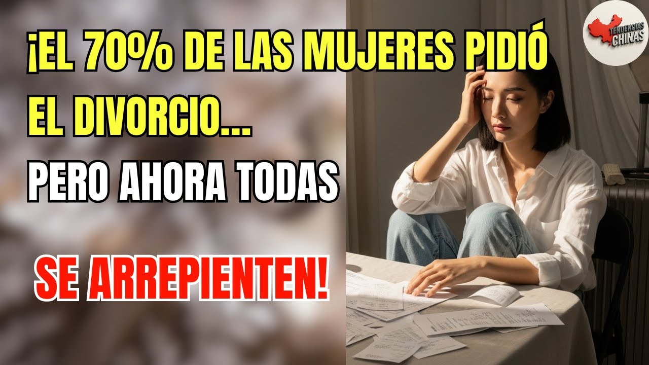 ¡El 70% de las mujeres pidió el divorcio… pero ahora TODAS se arrepienten!