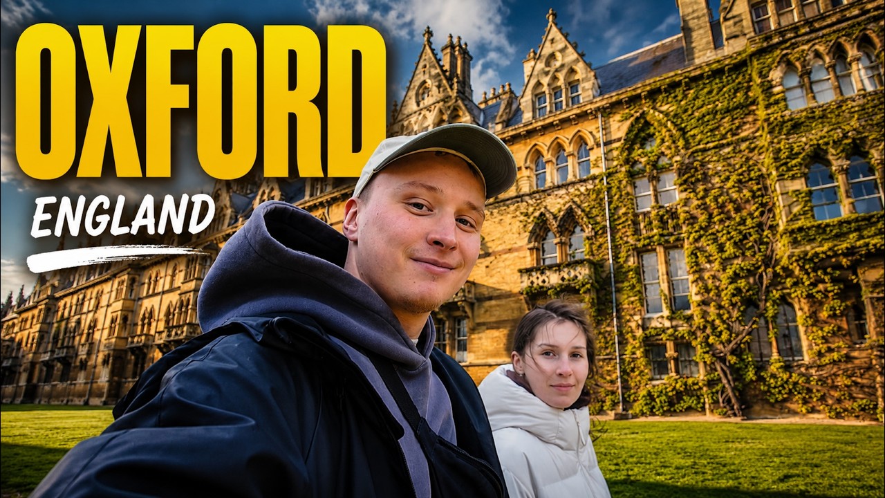 A Walk Through Oxford | Historic Colleges & Timeless Streets | Cinematic Travel Film
