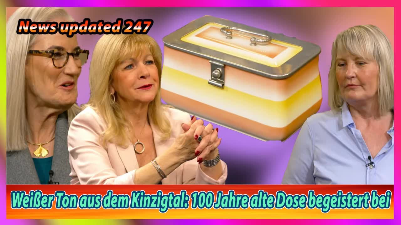 „Bares für Rares“ Weißer Ton aus dem Kinzigtal 100 Jahre alte Dose begeistert bei