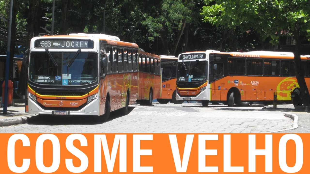 MOVIMENTAÇÃO DE ÔNIBUS | TERMINAL COSME VELHO