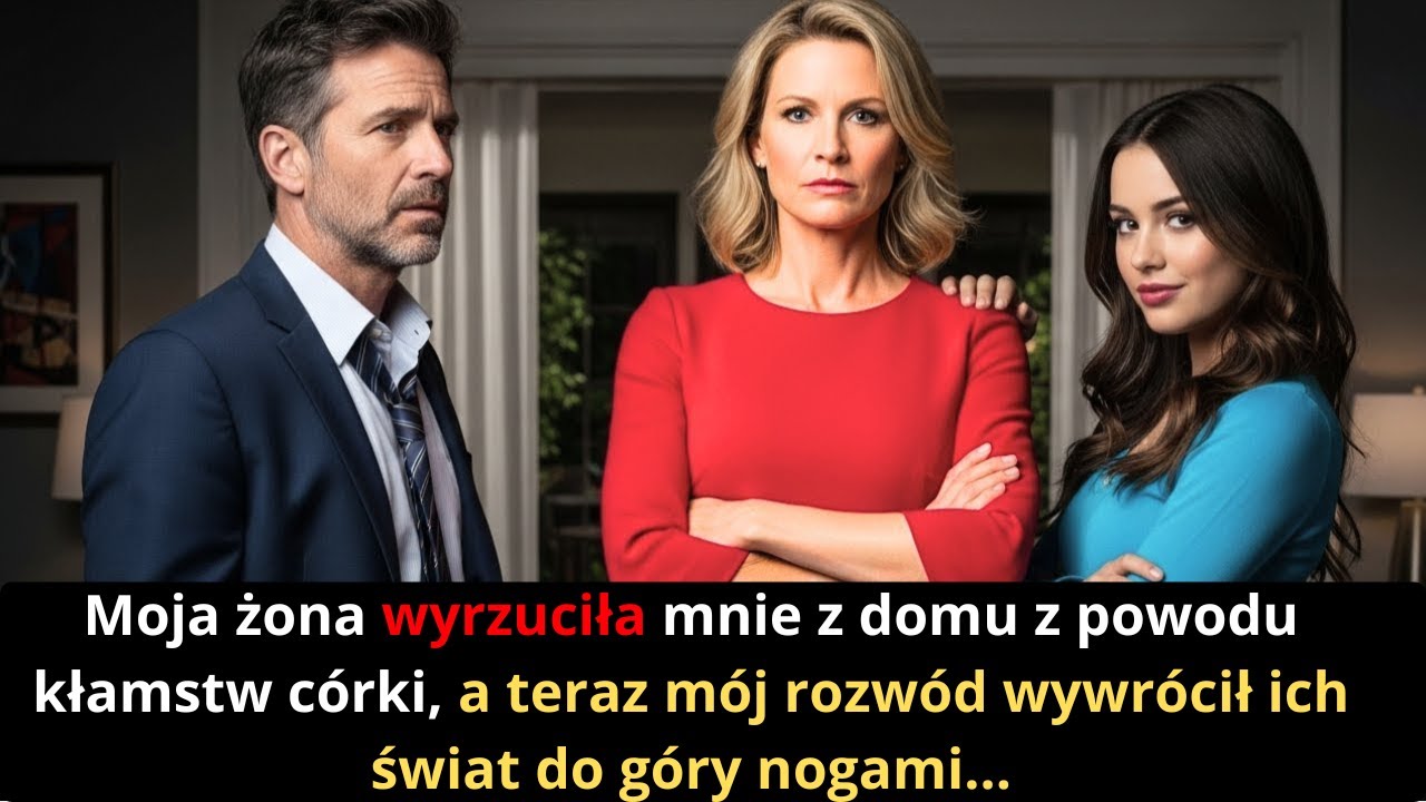 Żona wyrzuciła mnie z domu przez kłamstwo córki. Kiedy zablokowałem konta, zaczęły błagać o litość.