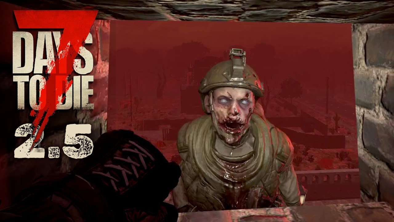 Blutmond im Tower | Backpacker #29 | 7 Days to Die 2.5 Survival Revival | Linux