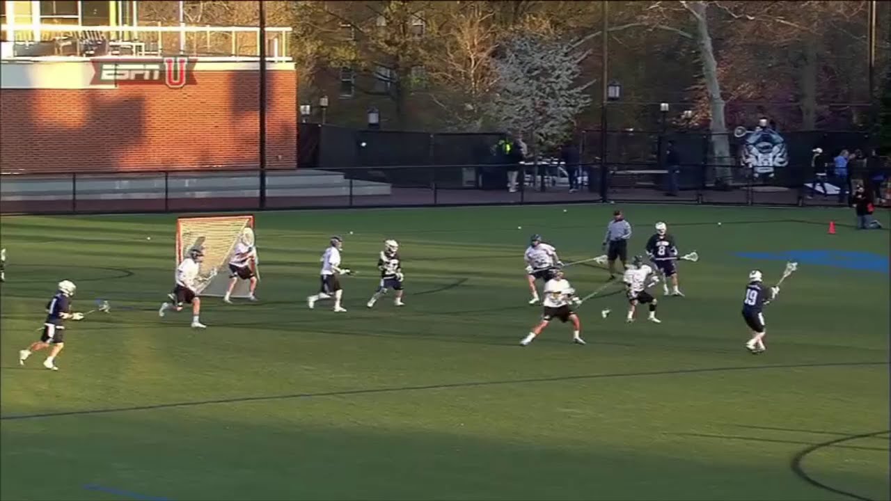 LSM John LoCascio on Villanova's man-up offense against Johns Hopkins