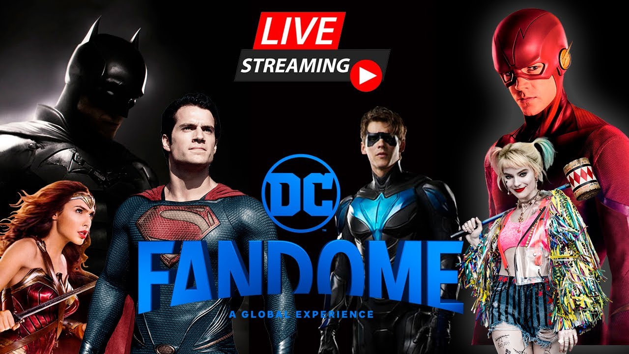 &iexcl;La DCFanDome en VIVO! &iexcl;Todos los paneles en directo! &iexcl;La comunidad DC unida! &iexcl;LIVE!