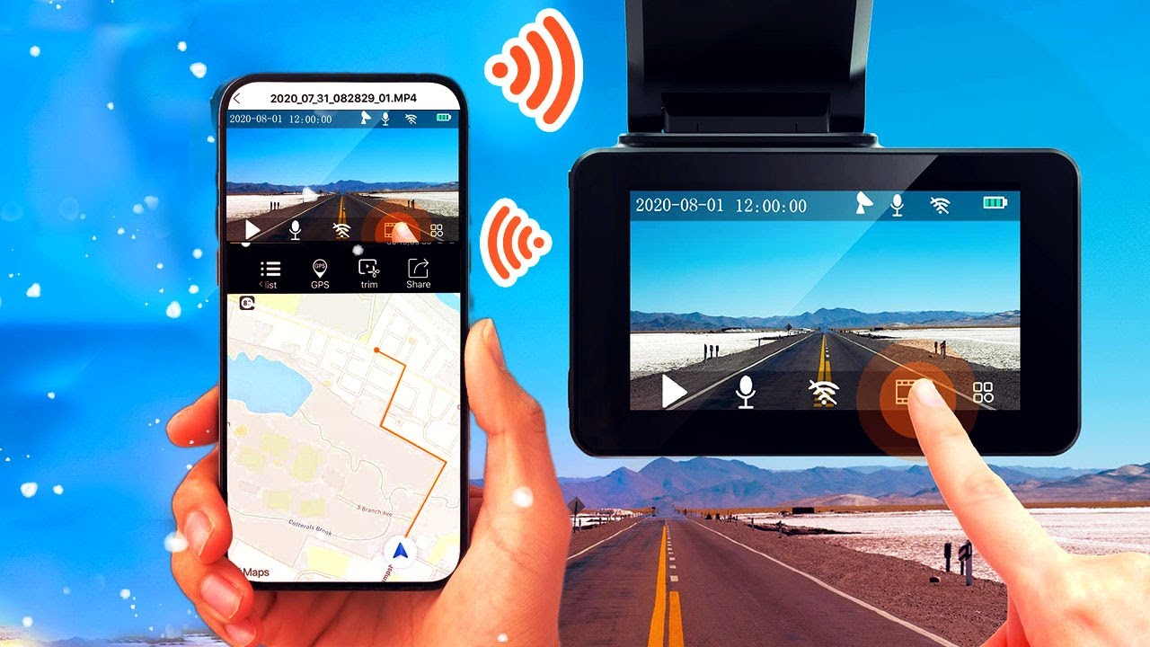 ✅ Built in Battery Wireless Dash Cameras for Cars&ndash; Updated 2024