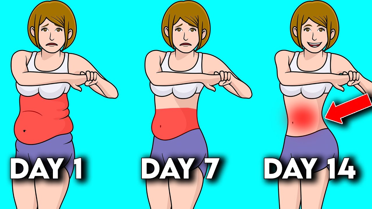 5 Min day, Watch Your Stubborn Belly BURN Forever! 🔥