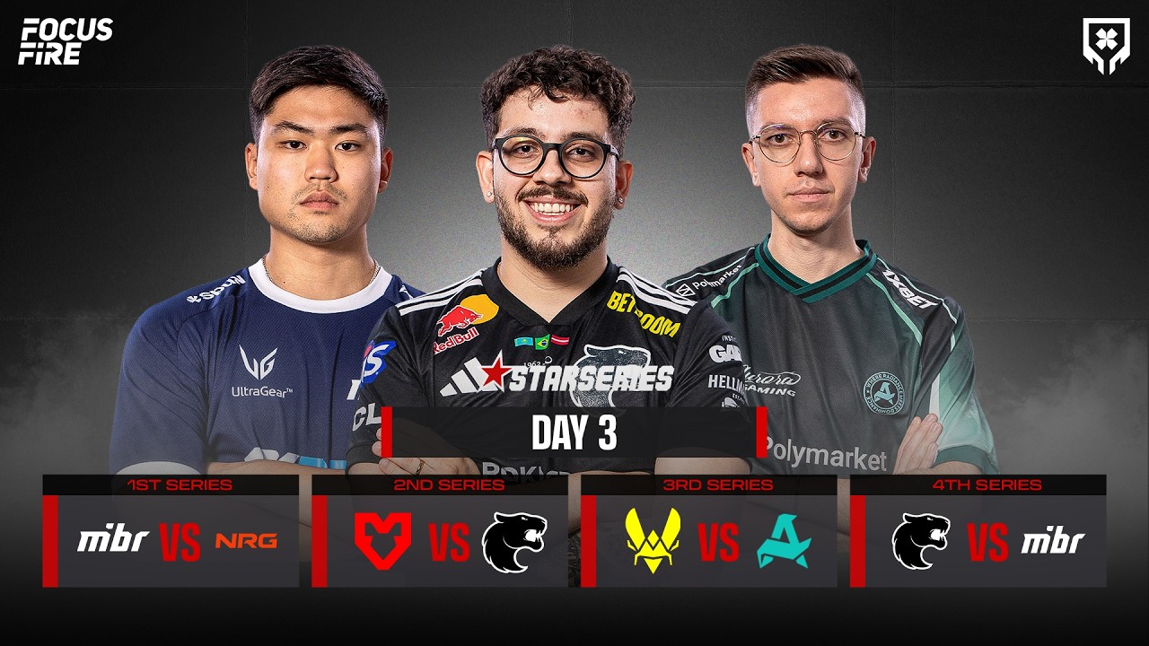 [FIL] StarLadder StarSeries Fall - FURIA vs MOUZ, Vitality vs Aurora
