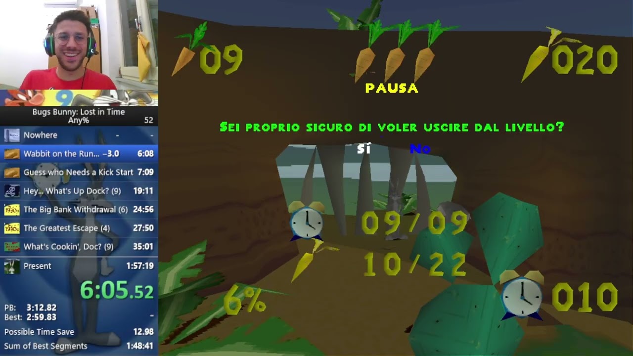 Bugs Bunny: Lost in Time - Any% Speedrun - 1:56:27