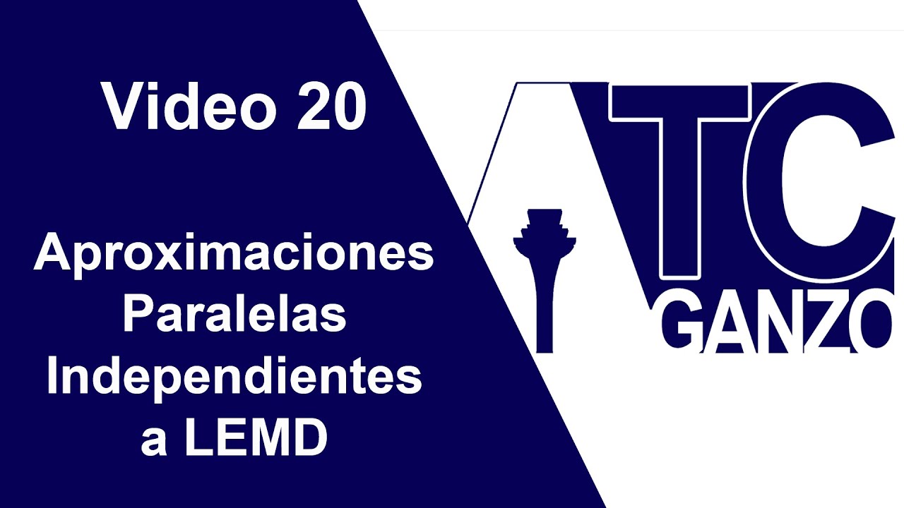 Control Aéreo - Video 20 - Aproximaciones Paralelas Independientes a Madrid Barajas