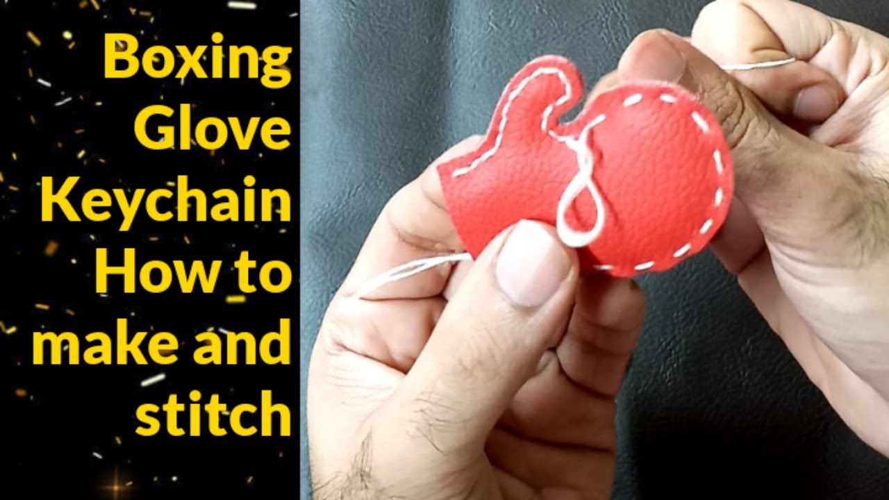 DIY- Boxing Glove keychain