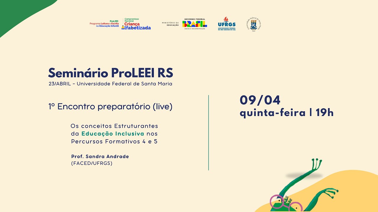 Encontro Preparat&oacute;rio - Educa&ccedil;&atilde;o Inclusiva nos Percursos Formativos 4 e 5