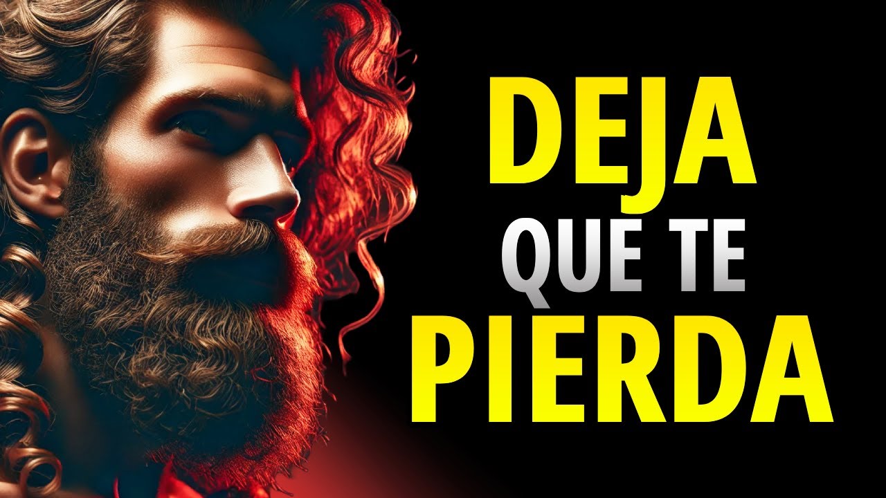 EL INCREÍBLE CAMBIO QUE PROVOCAS CUANDO DEJAS QUE TE PIERDA | Estoicismo