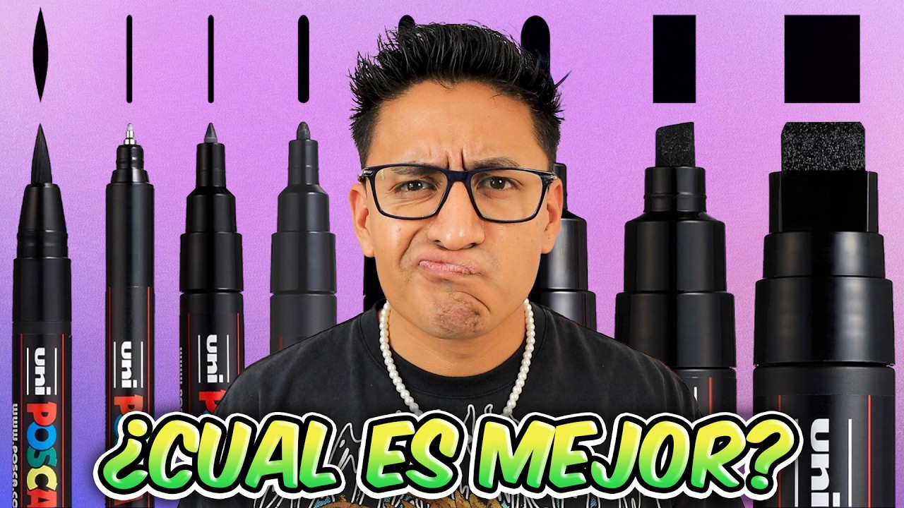 ¿QUÉ POSCA COMPRAR? – GUÍA DEFINITIVA DE TODAS LAS PUNTAS
