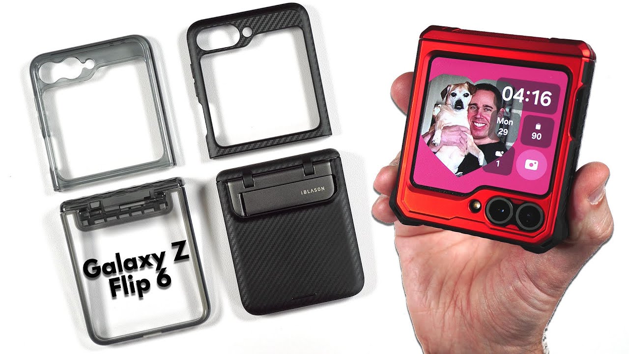 Galaxy Z Flip 6 i BLASON ArmorBox, чехлы Journey и Cosmo