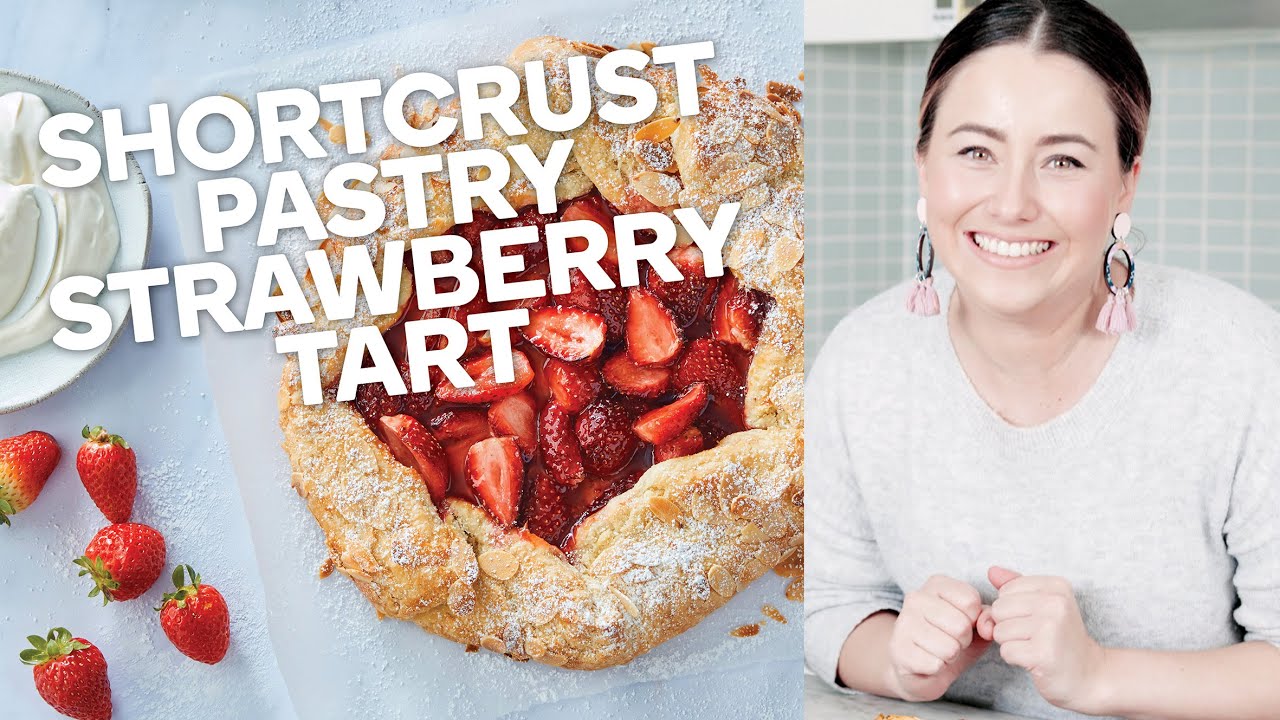 Shortcrust pastry strawberry tart - Make yourself at home with Woolworths