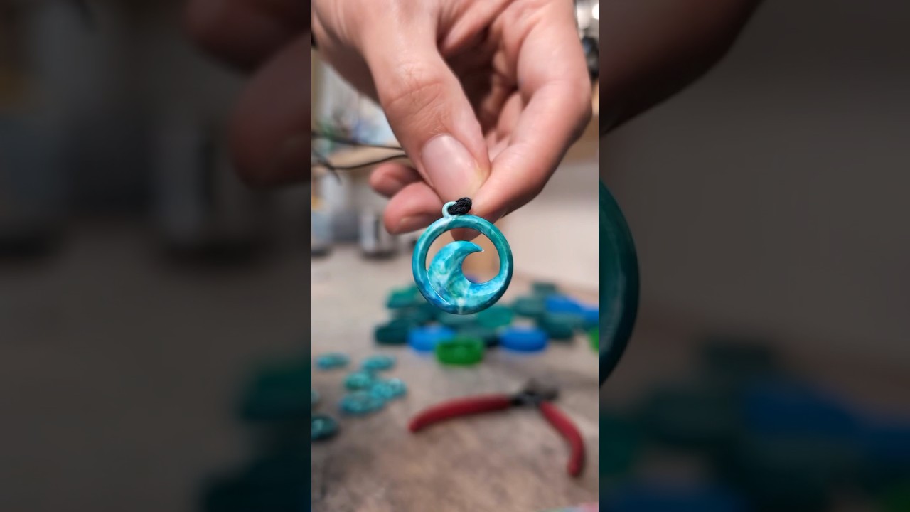This is what recycling should look like #oceanwaste #circulardesign #wavependant #ecojewellery