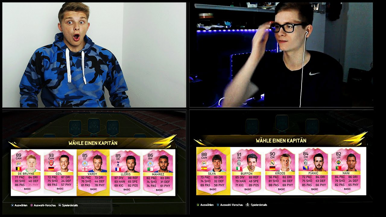 VERRÜCKTE FUTTIE FUT DRAFT CHALLENGES vs. REALFIFA! - FIFA 16: ULTIMATE TEAM (DEUTSCH) - FUßBALL