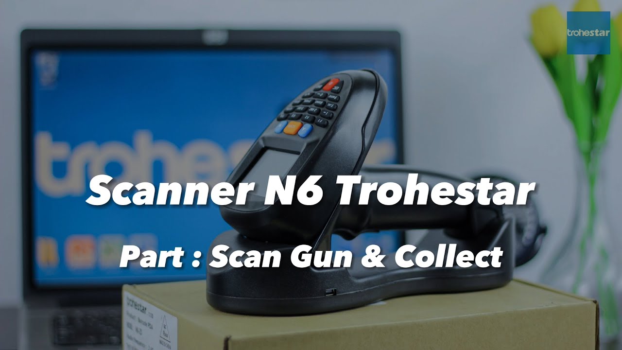 N6 Trohestar Barcode Scanner- Scan Gun and Collect
