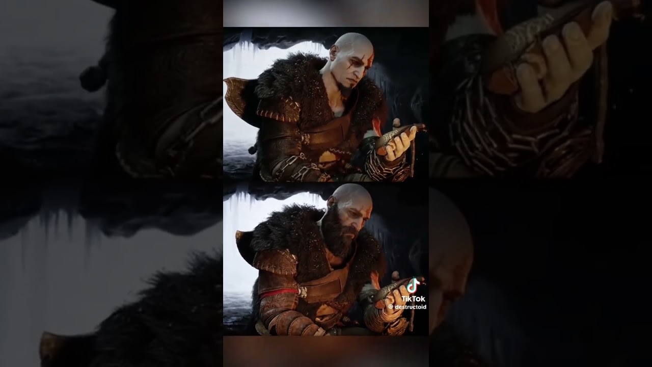 Young kratos  does have more emotions 🤔 GOD OF WAR RAGNAROK 