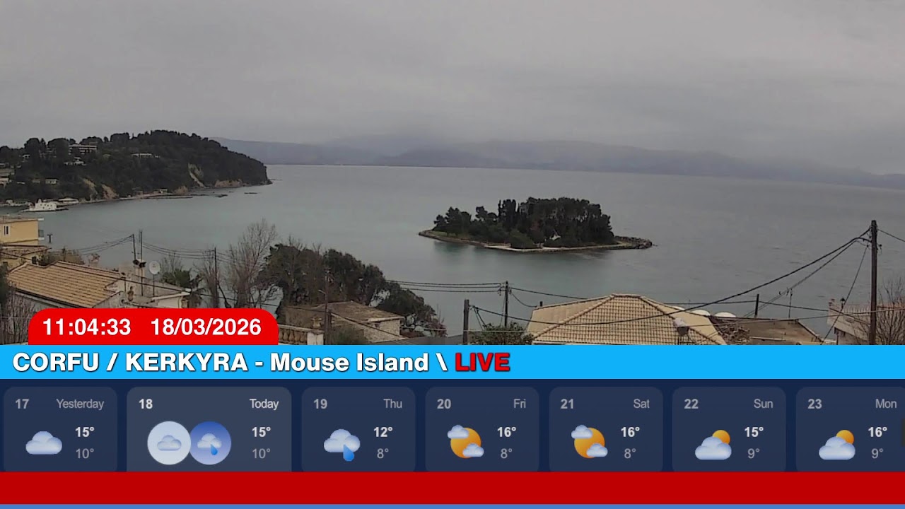 Corfu / Kerkyra, Greece LIVE