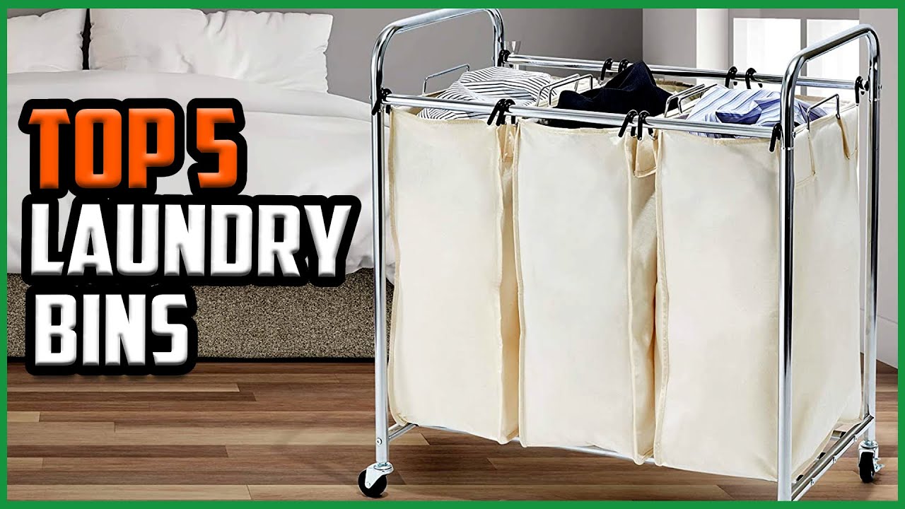 Top 5 Best Laundry Bins Reviews In 2021 | Rolling Laundry Cart Sorter