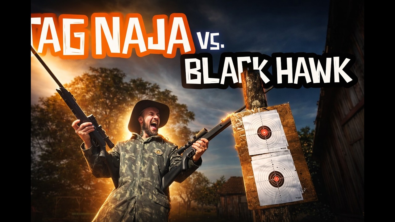 TAG Naja x Black Hawk - Tire suas conclusões!