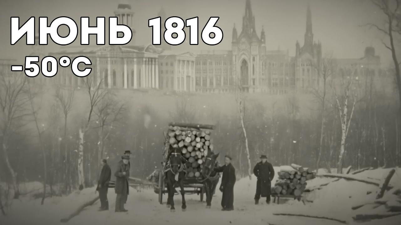 Ядерная Зима XIX Века — Почему Мир Молчал о 1816 Годе?