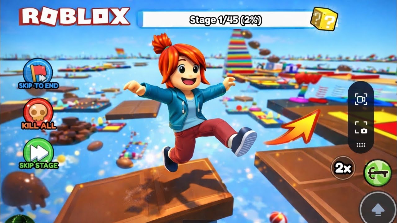 Roblox 🍫 Easy Chocolate Obby | Crazy Chocolate Jump🔥Tower Challenge! 