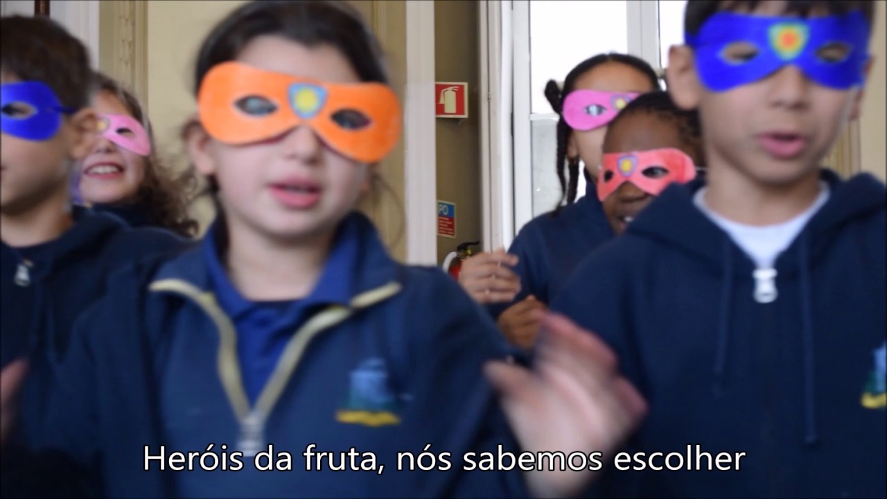Hino da Fruta 2016/2017 - 3 anos, 4 anos A e B e 5 anos A e B, Real Colégio de Portugal - Lisboa