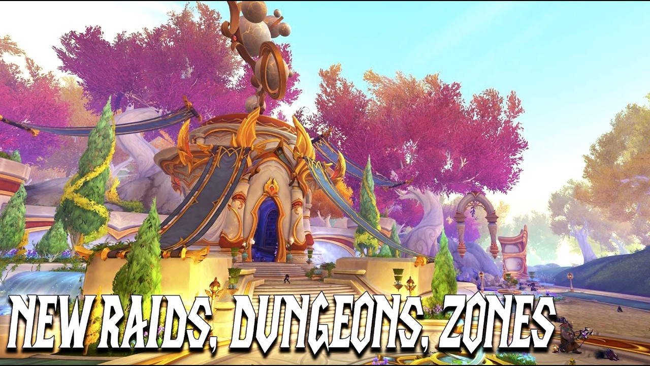 3 New Raids, 8 New Dungeons, 4 New Zones Preview - WoW Midnight