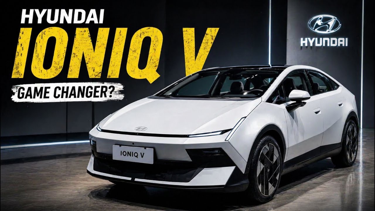 Новый Hyundai Ioniq V оказался совсем не таким, каким мы его себе представляли.