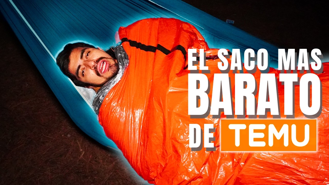 Sobreviví en el Bosque con un Sleeping de $5 y una hamaca