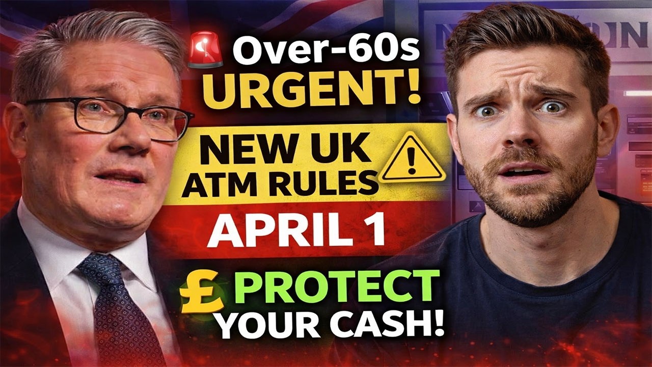 🚨 Over-60s URGENT | New UK ATM Rules April 1 | What You MUST Do Now to Protect Your Cash