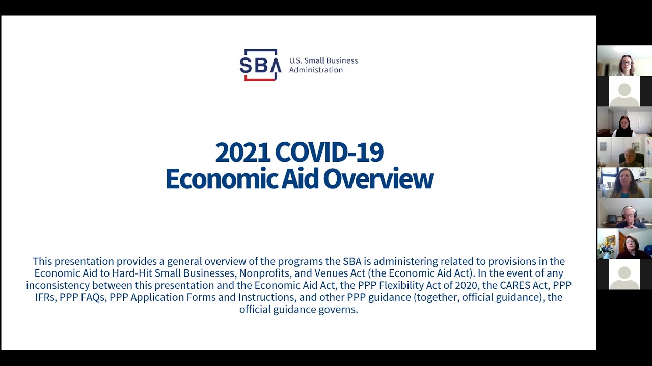 BCDHSC: PPP Webinar with SBA and Senator Shaheen
